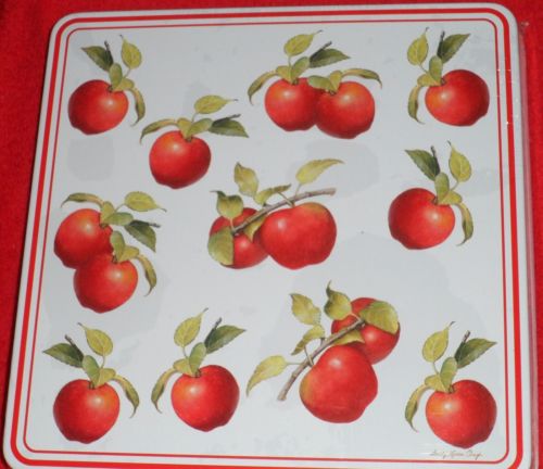 Apple Country Harvest Square Gas Stove Burner Covers